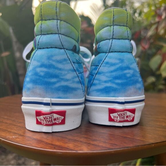 Vans SpongeBob Imaginaaation Sk8-Hi sneakers Limited Edition Unisex NEW - Picture 5 of 9